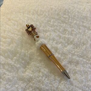 Gold and Silver Women's Jewelry Pen